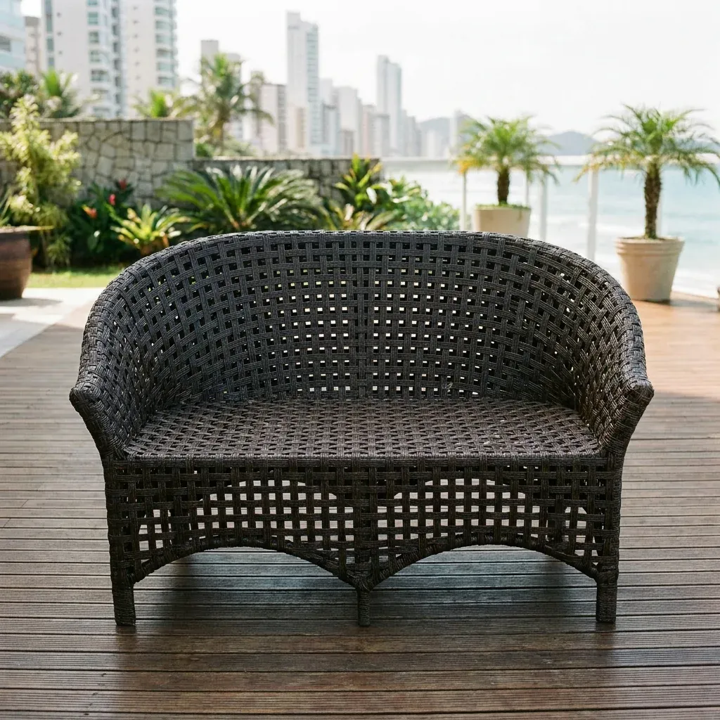 Conjunto Beira-Mar, peça em corda náutica da Tramas Home Garden
