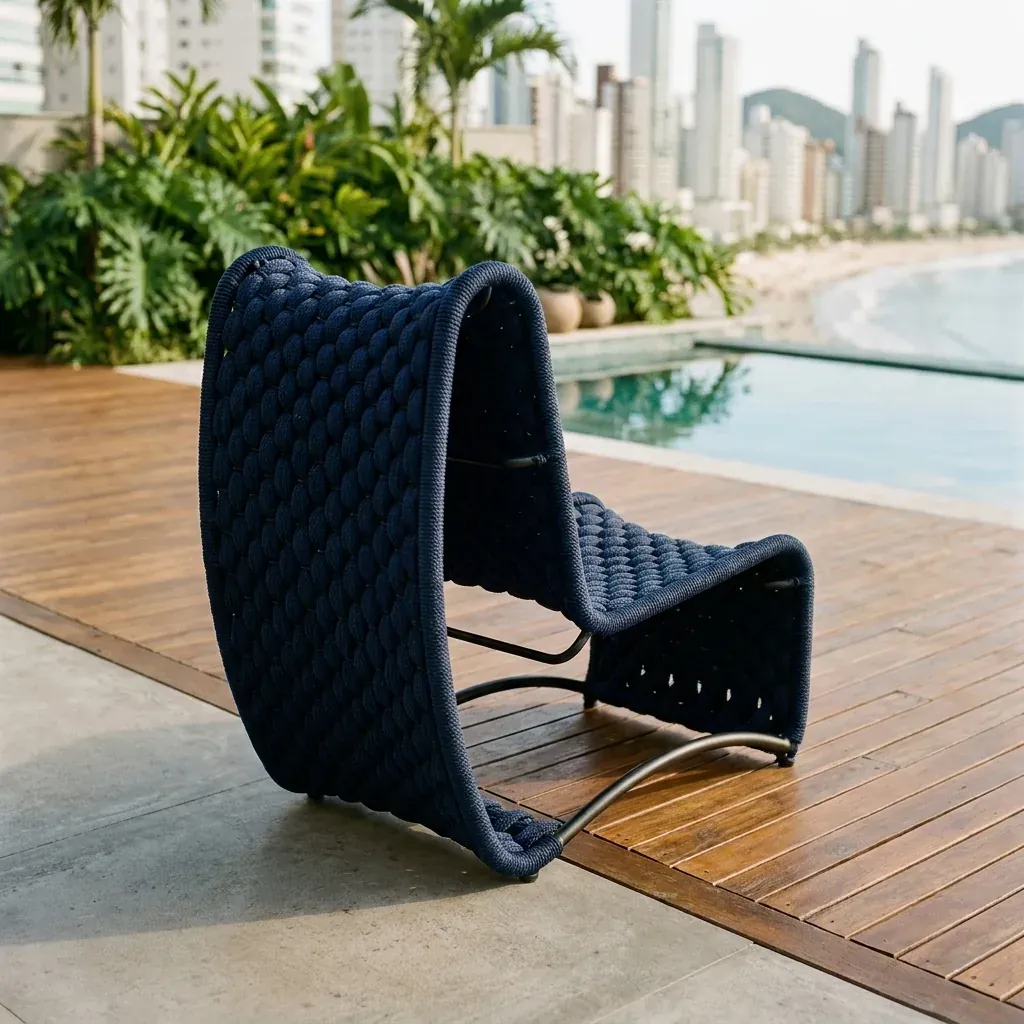 Conjunto Lounge Marinho · Sofás, Conjuntos & Poltronas